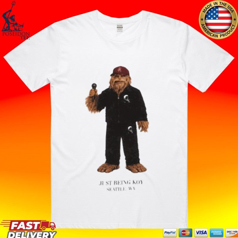 Jo Koy Just Being Koy Seattle Wa Sasquatch T-shirt