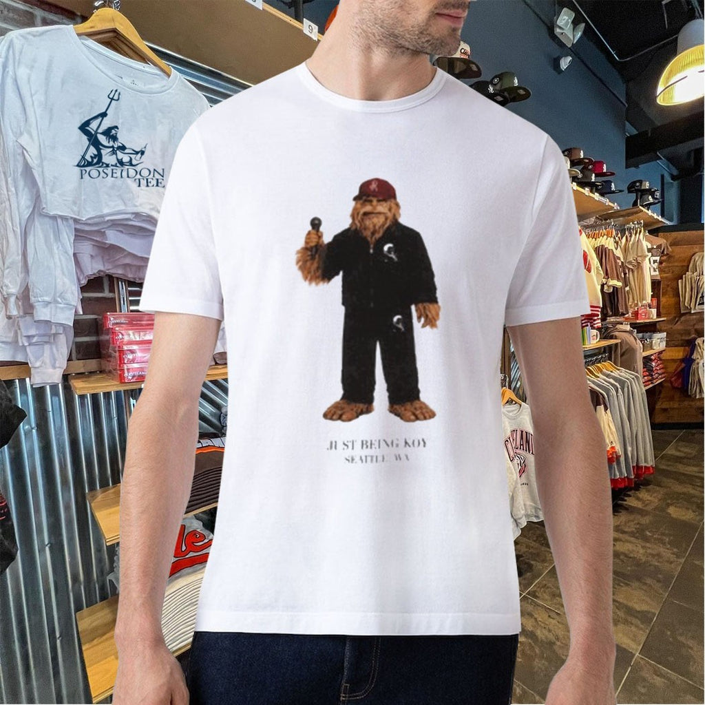 Jo Koy Just Being Koy Seattle Wa Sasquatch T-shirt