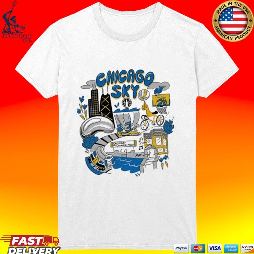 Joe Kraft Chicago Sky T-shirt