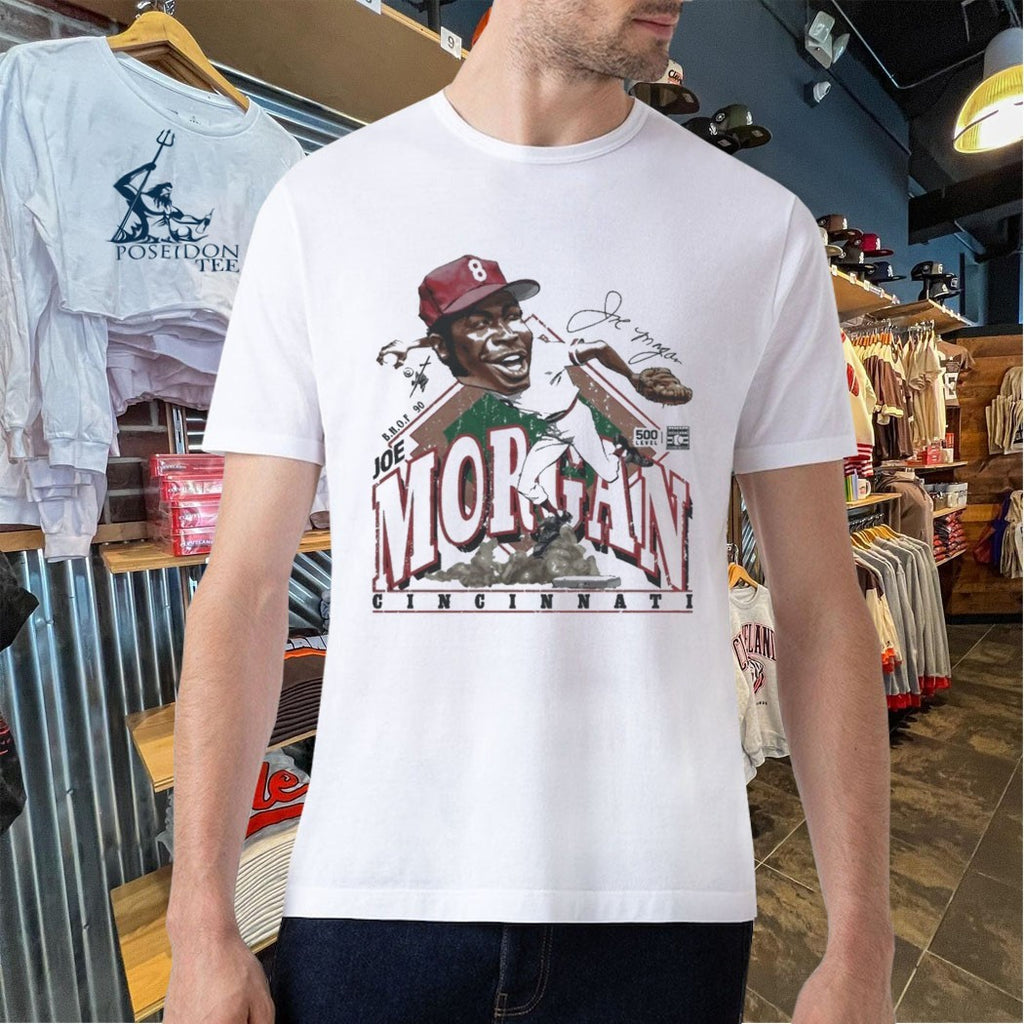 Joe Morgan Cincinnati Bruce Stark Collection T-shirt