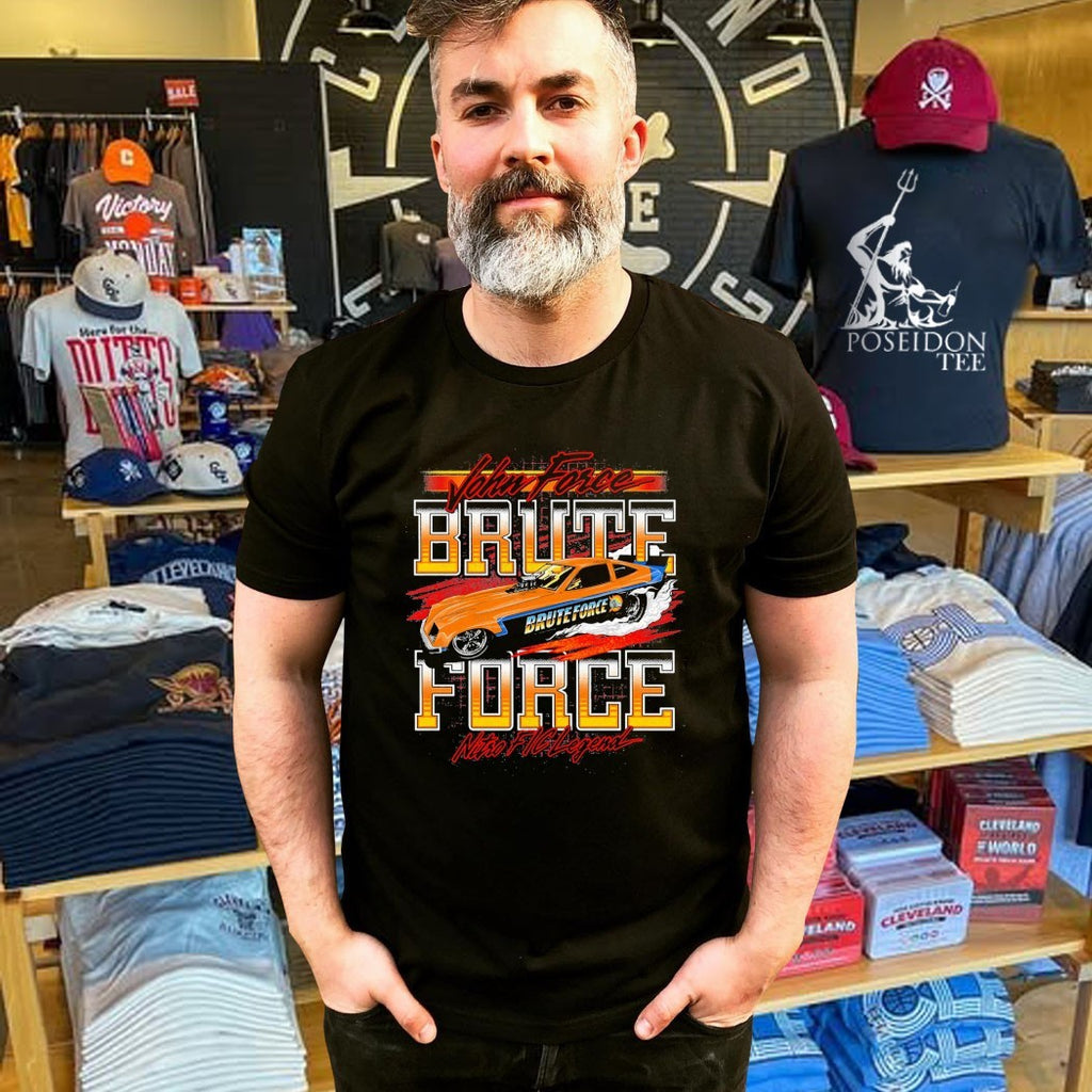 John Force Brute Force Nitro Fic Legend T-shirt