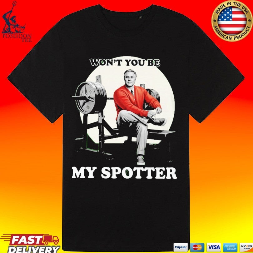 John Meadows Won’t You Be My Spotter T-shirt