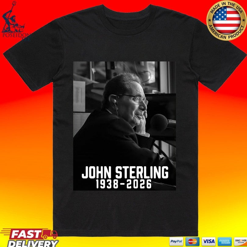 John Sterling Rest In Peace 1938 2026 T-shirt