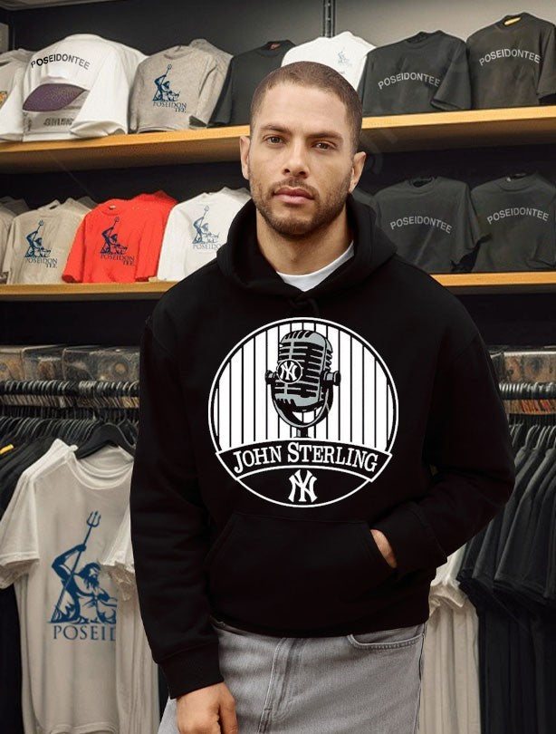 John Sterling Voice of the Yankees Memorial Tribute T-shirt
