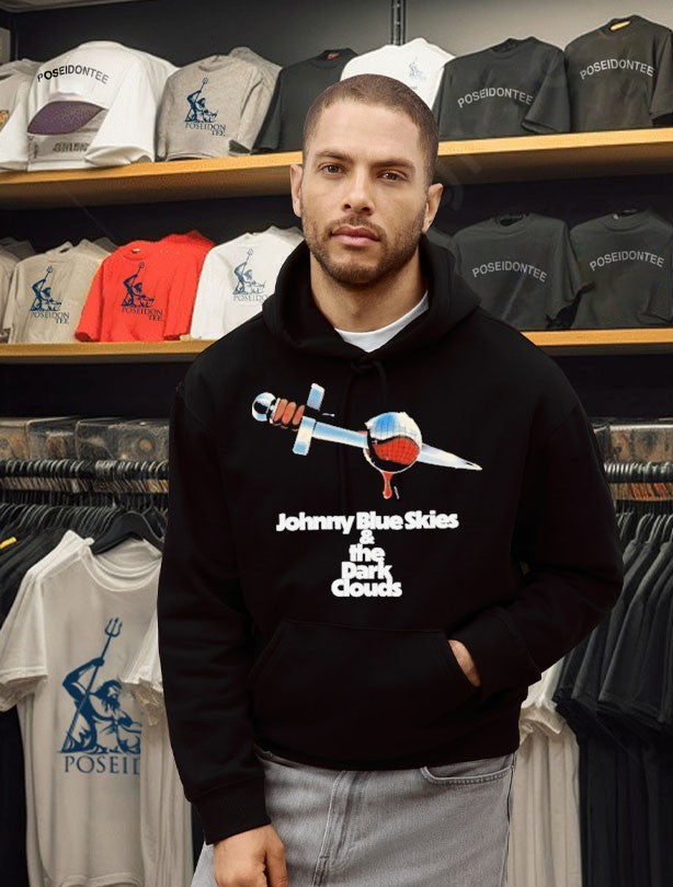 Johnny Blue Skies And The Dark Clouds Dagger T-shirt