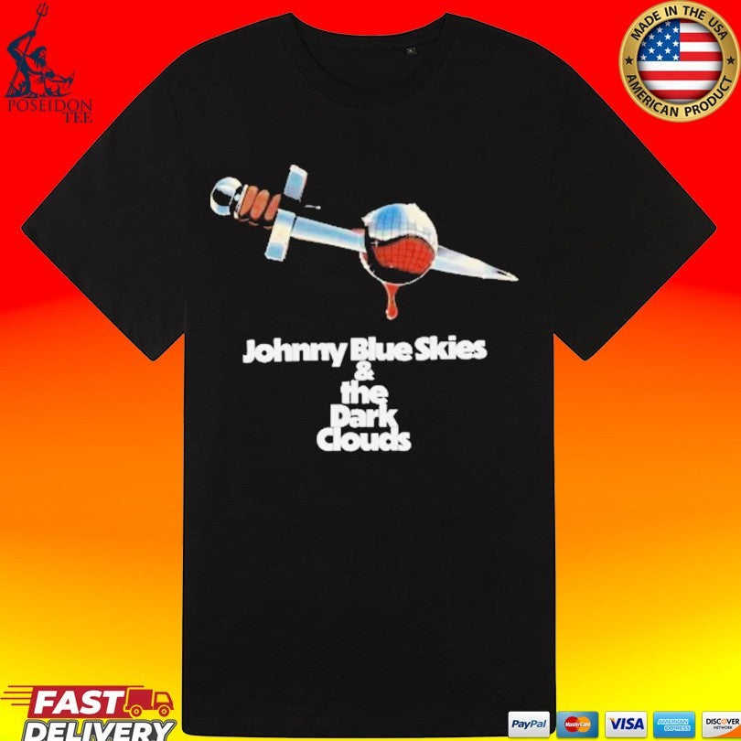 Johnny Blue Skies And The Dark Clouds Dagger T-shirt