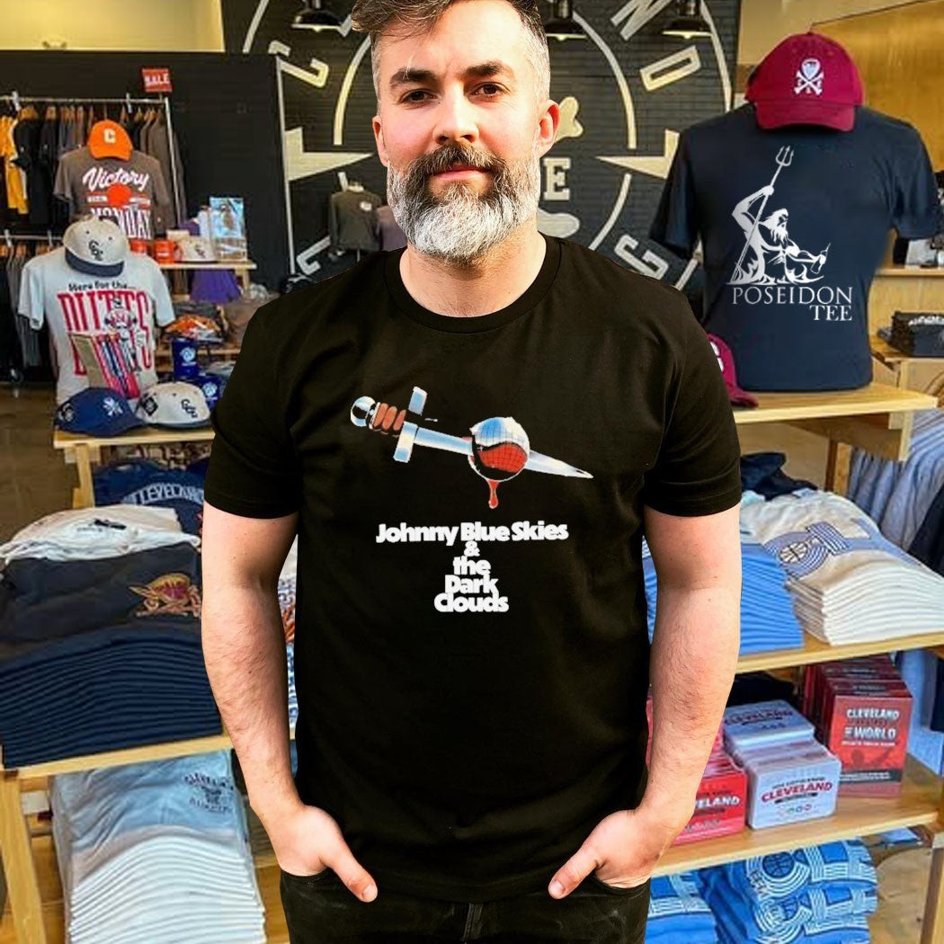 Johnny Blue Skies And The Dark Clouds Dagger T-shirt