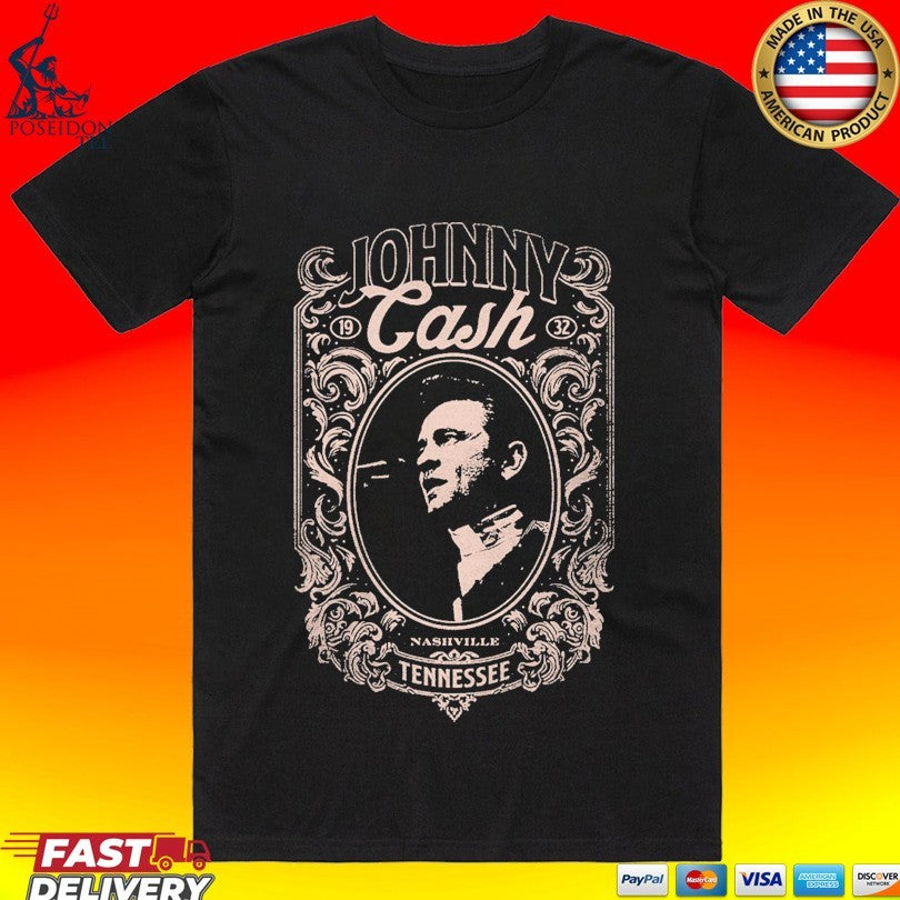 Johnny Cash Nashville Tennessee T-shirt