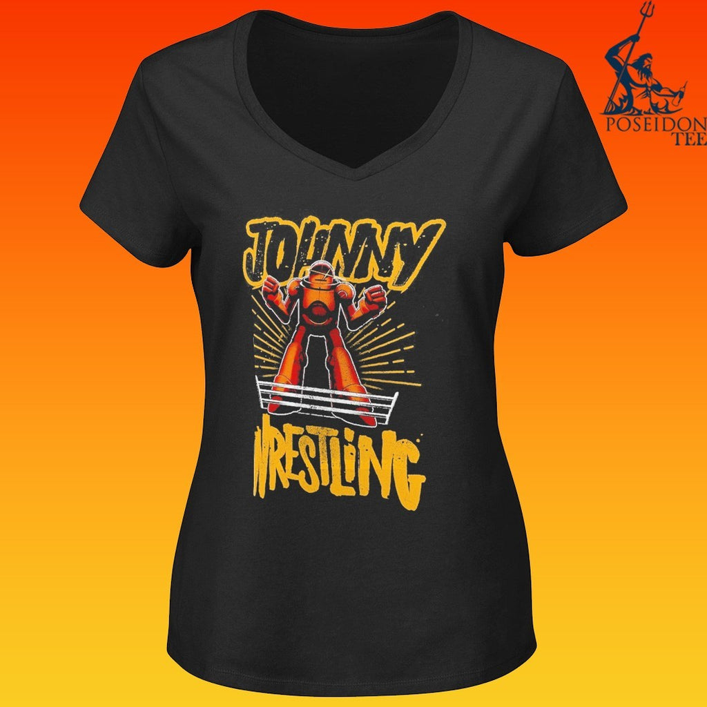 Johnny Gargano Johnny Wrestling Robot T-shirt
