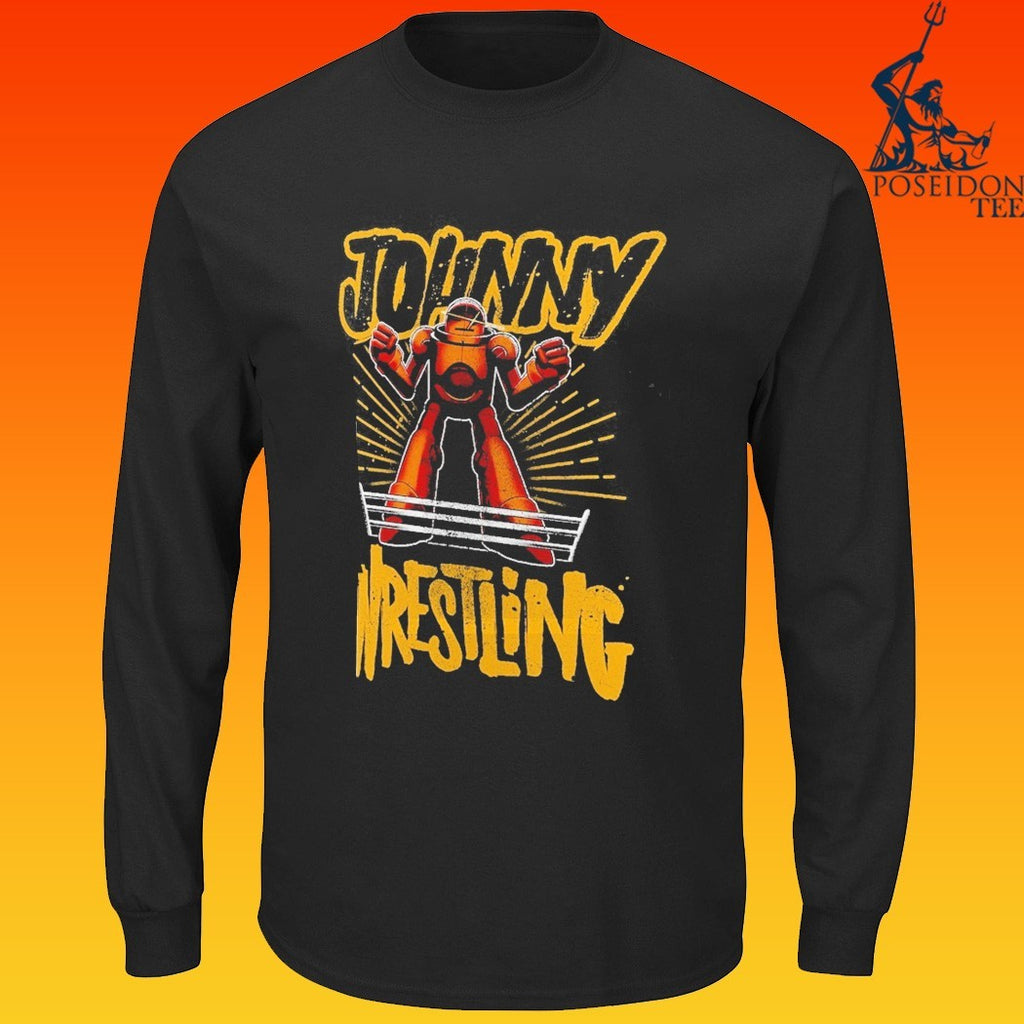 Johnny Gargano Johnny Wrestling Robot T-shirt
