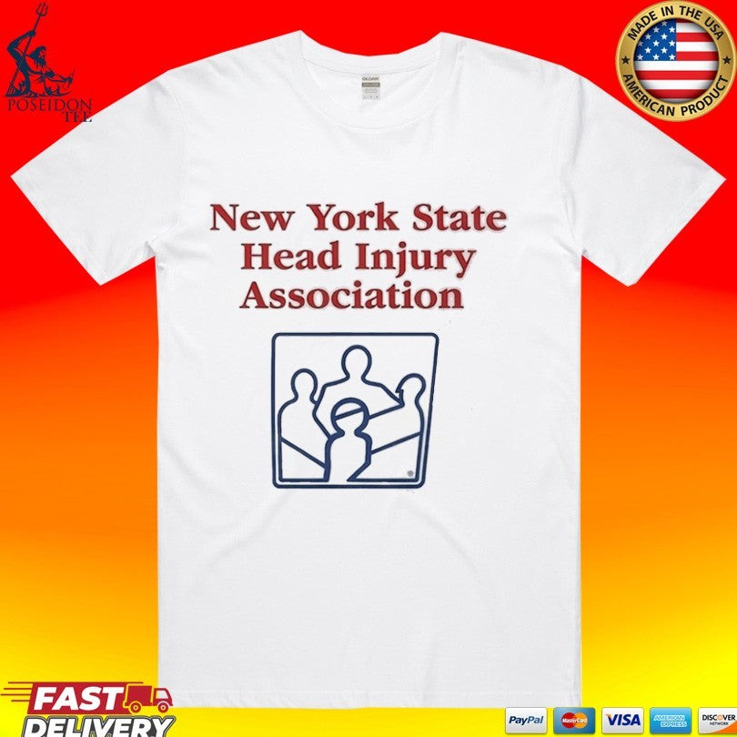 Johnny Knoxville Jackass New York State Head Injury Association T-shirt