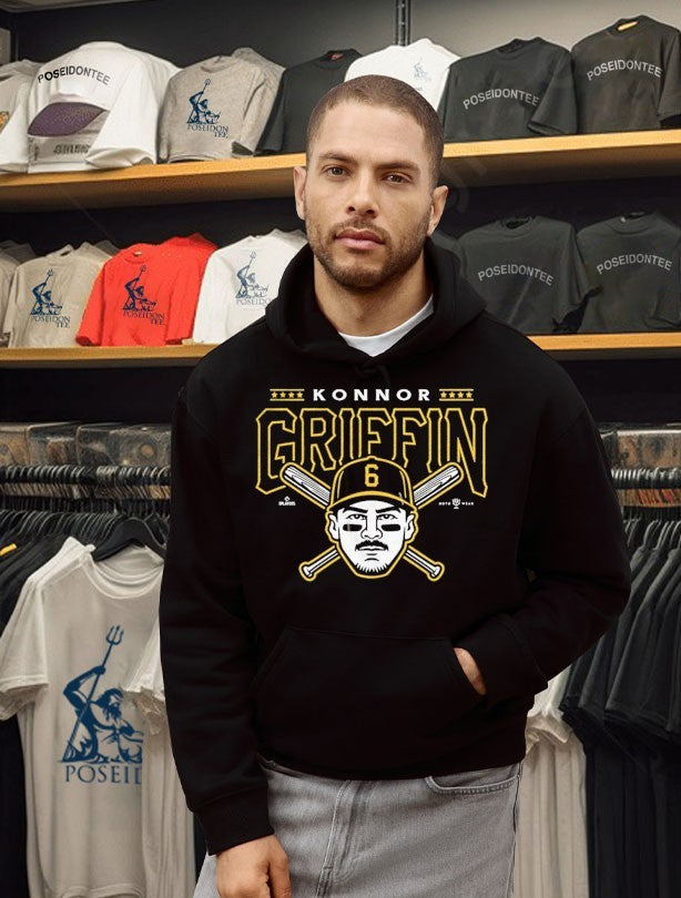 Jolly Konnor Pittsburgh Pirates Baseball Griffin T-shirt