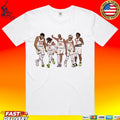 Jon Stewart With Kat Brunson Mikal Hart & Og T-shirt