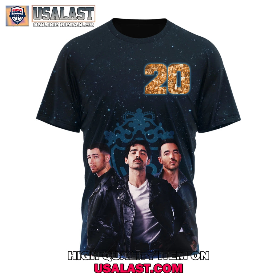 Jonas Brothers 2005-2025 20th Anniversary Tour 3D Shirt