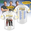 Jonas Brothers Albums Customized Baseball Jersey Shirt