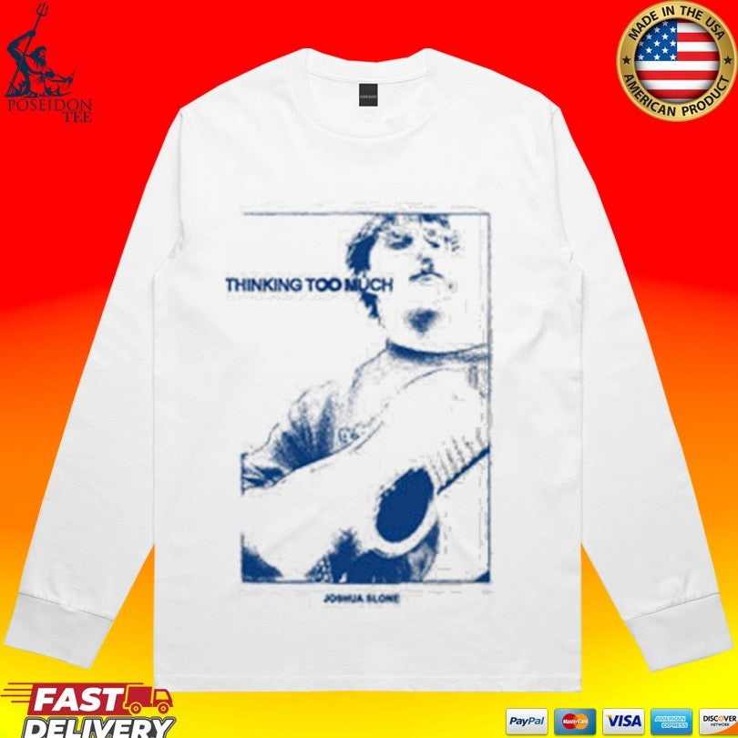 Joshua Slone Thinking Too Much Guitar Photo T-shirt