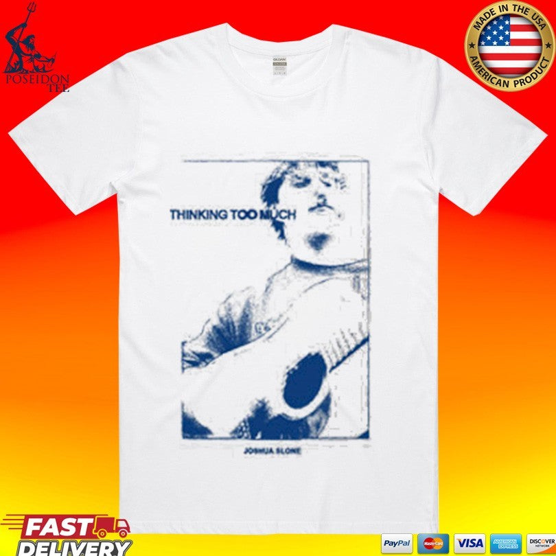 Joshua Slone Thinking Too Much Guitar Photo T-shirt