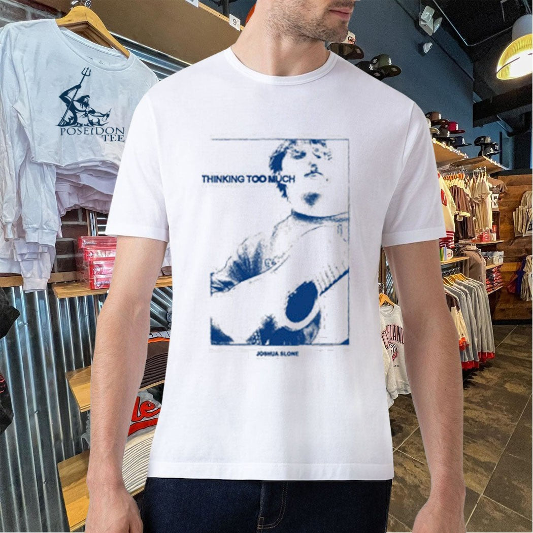 Joshua Slone Thinking Too Much Guitar Photo T-shirt