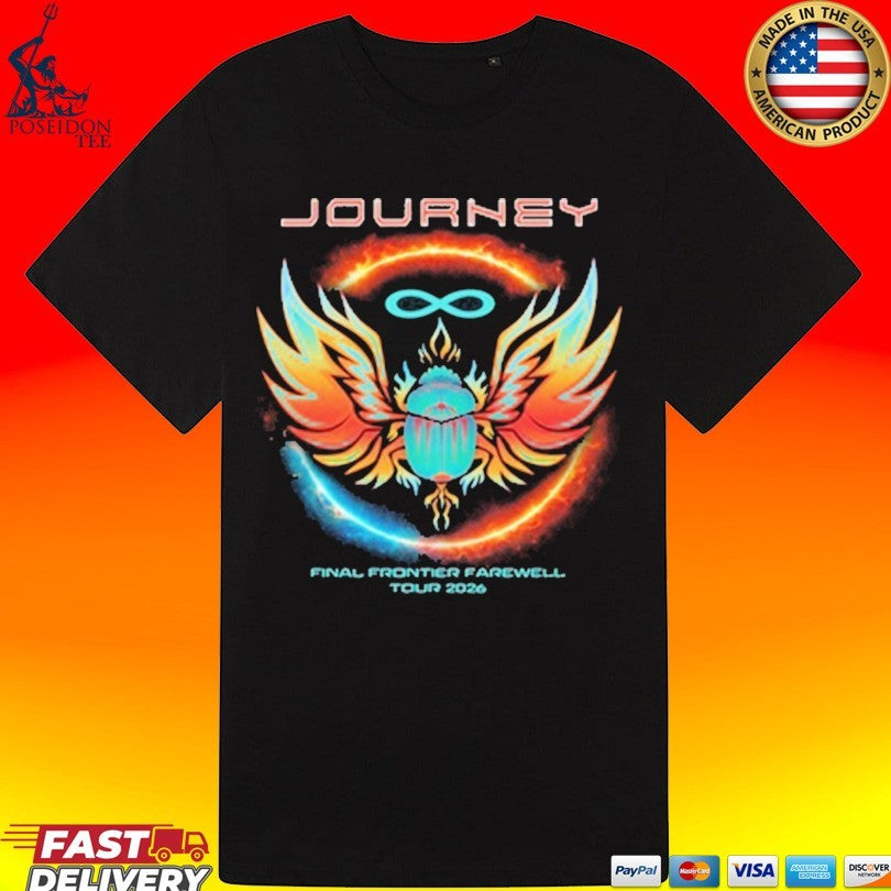 Journey Final Frontier Farewell Tour 2026 T-shirt