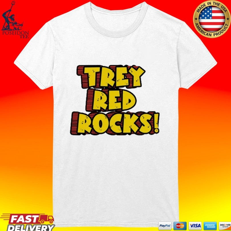 June 7 2026 Trey Anastasio Red Rocks Morrison, Co Tour T-shirt