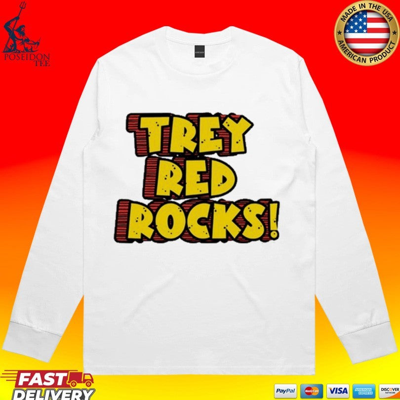June 7 2026 Trey Anastasio Red Rocks Morrison, Co Tour T-shirt