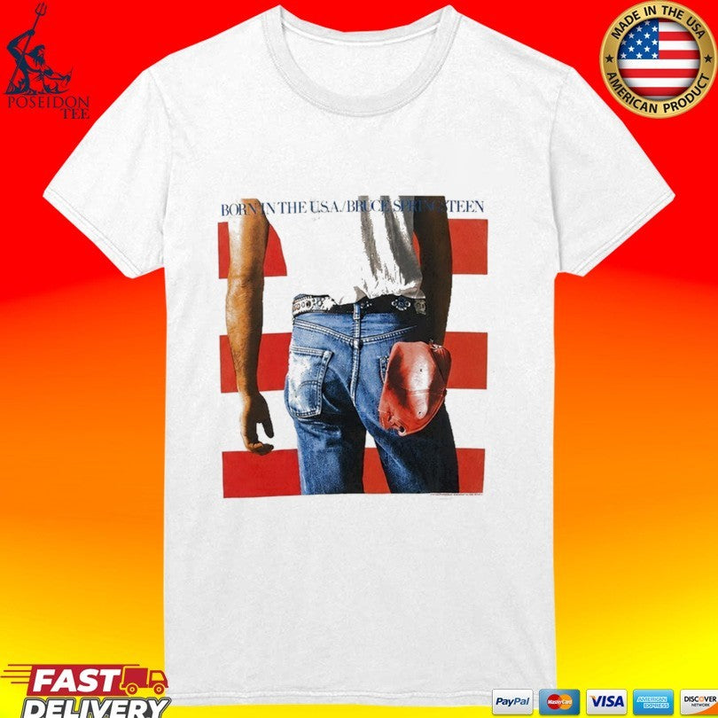 Jungkook BTS World Tour Arirang Bruce Springsteen T-shirt