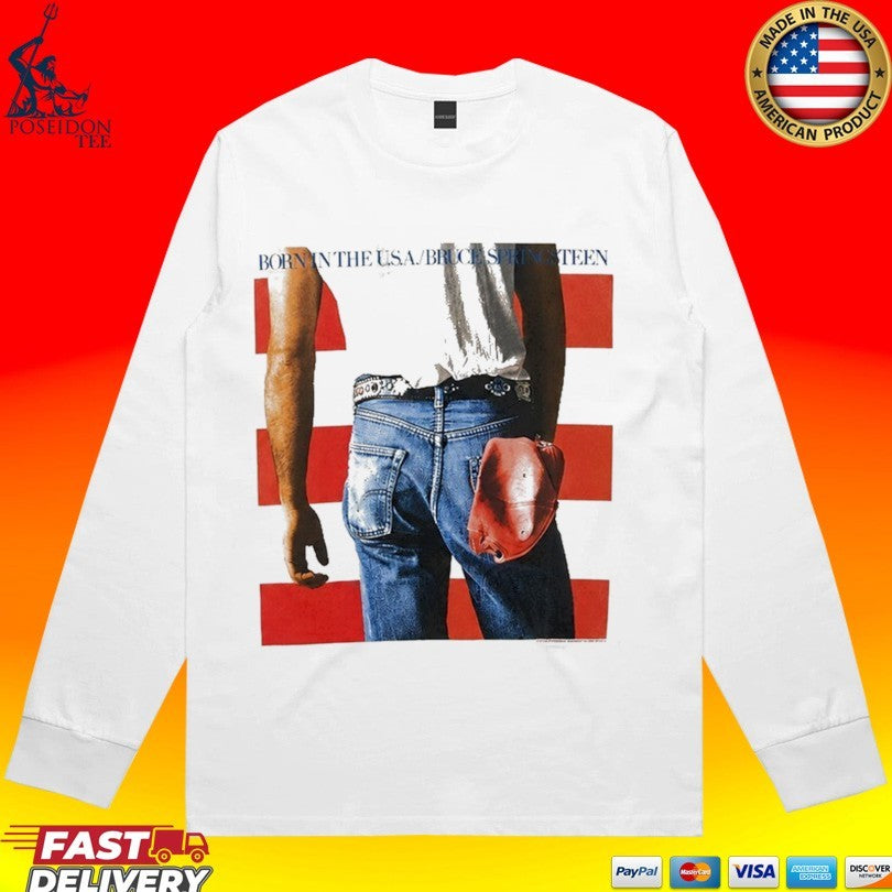 Jungkook BTS World Tour Arirang Bruce Springsteen T-shirt