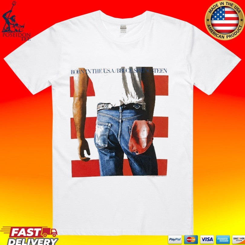 Jungkook BTS World Tour Arirang Bruce Springsteen T-shirt