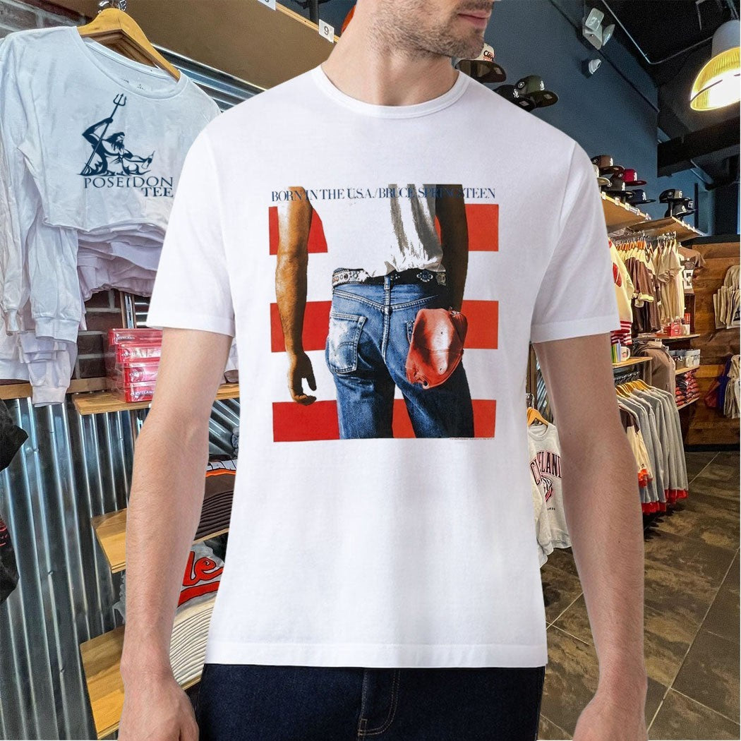 Jungkook BTS World Tour Arirang Bruce Springsteen T-shirt