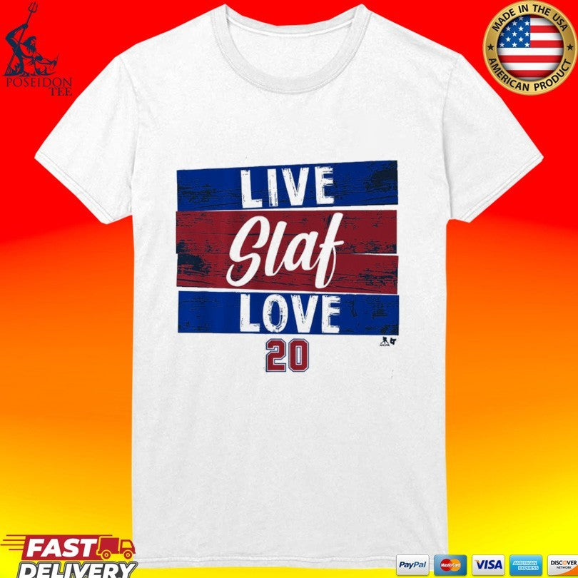 Juraj Slafkovsky Live Slaf Love T-shirt