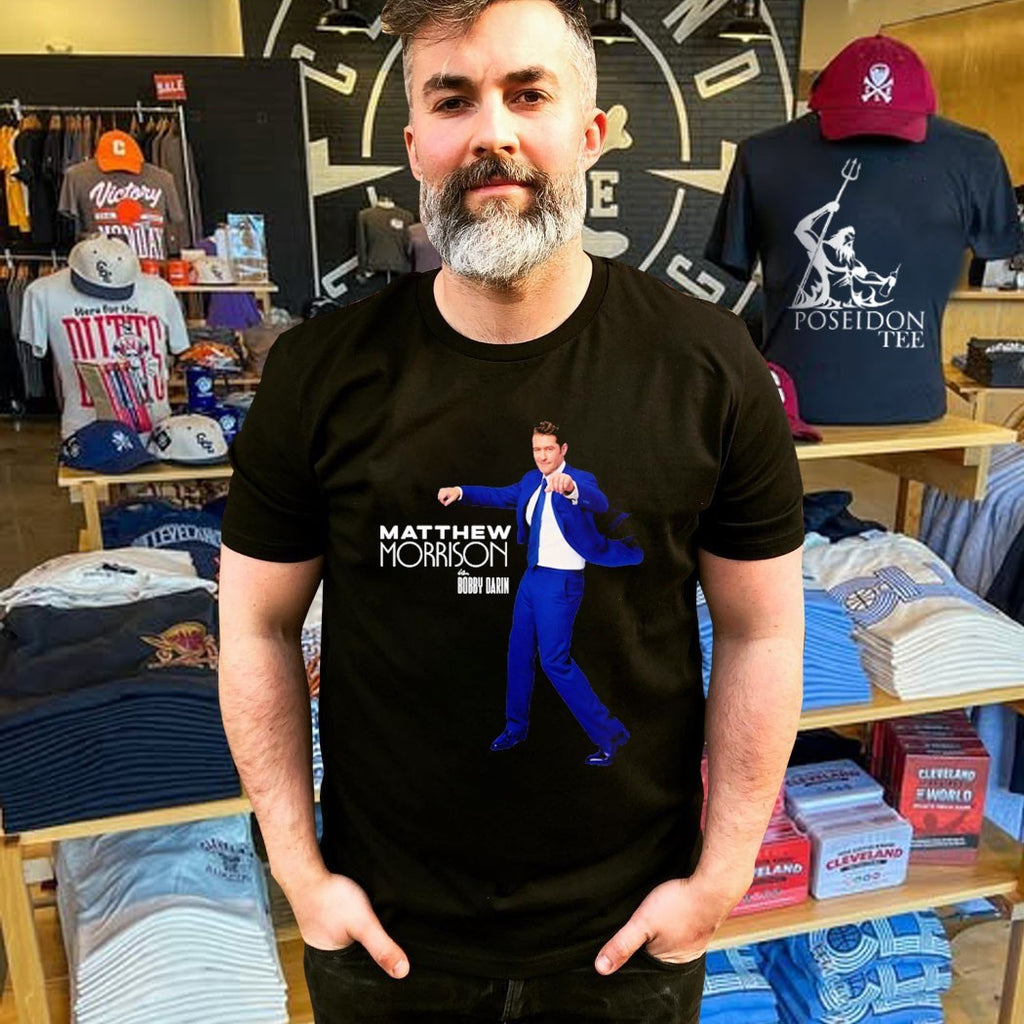 Just In Time Matthew Morrison Is Bobby Darin T-shirt