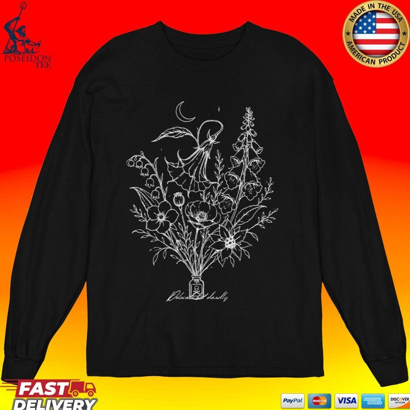 Just Listed A Delicate And Deadly Botanical T-shirt