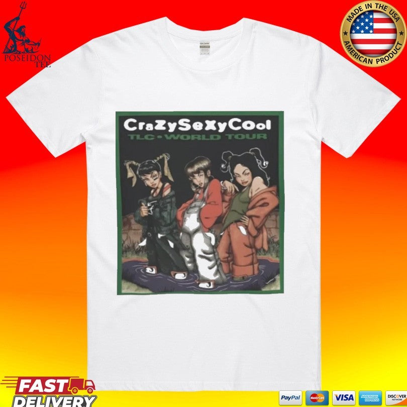 Justin Bieber Crazy Sexy Cool TLC World Tour T-shirt