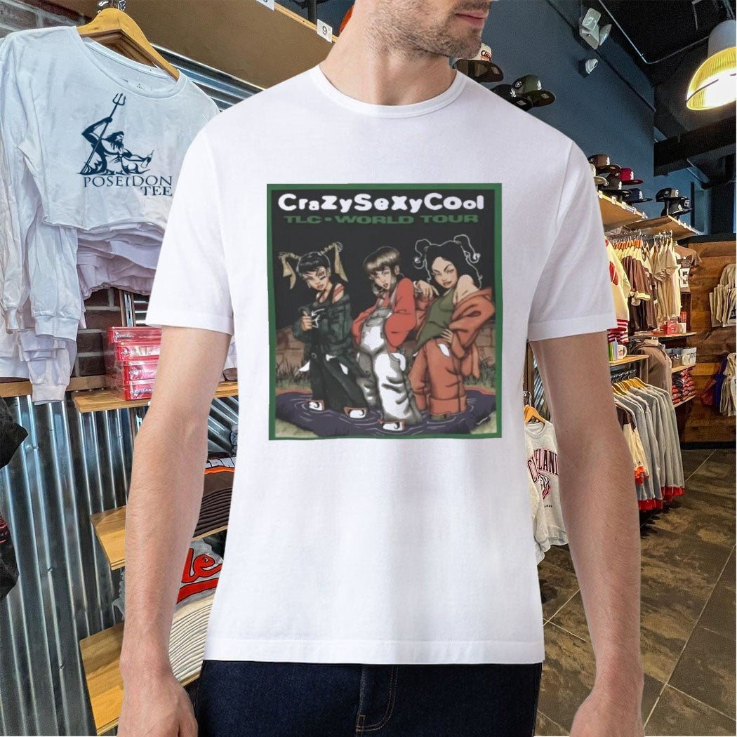 Justin Bieber Crazy Sexy Cool TLC World Tour T-shirt