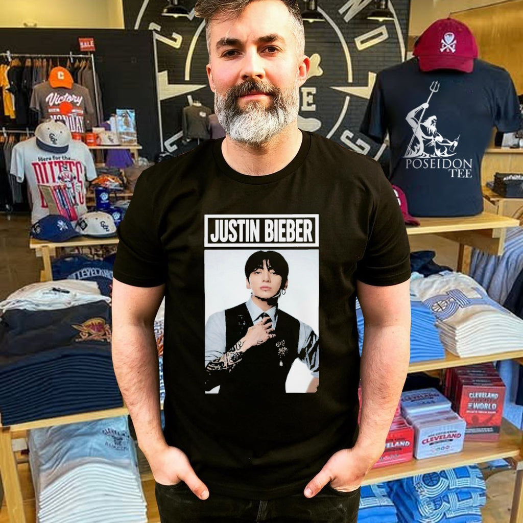 Justin Bieber Jungkook Suit Poster T-shirt