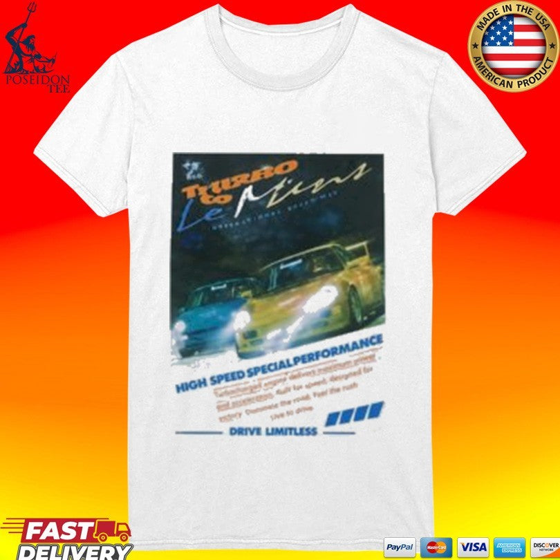 Justin Bieber Turbo Le Mans Drive Limitless T-shirt