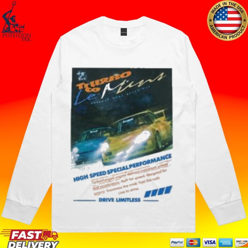 Justin Bieber Turbo Le Mans Drive Limitless T-shirt