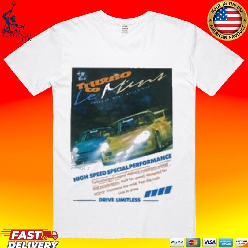 Justin Bieber Turbo Le Mans Drive Limitless T-shirt