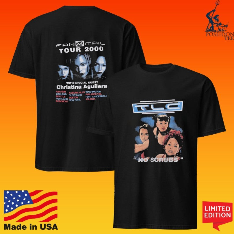 Justin Reed Tlc No Scrubs 2000 Tour T-shirt