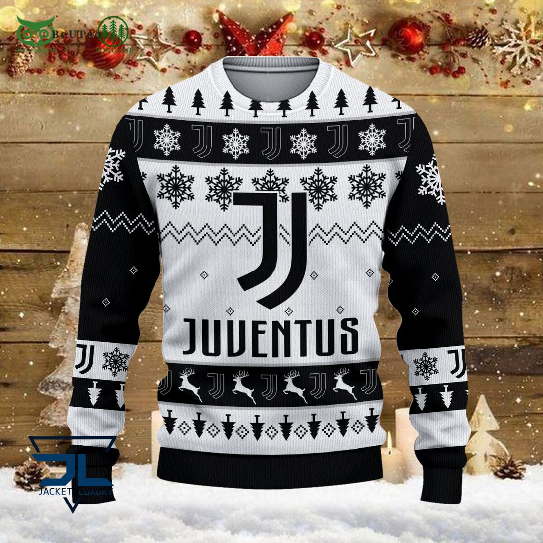 Juventus Team Football Lega Serie A Ugly Sweater