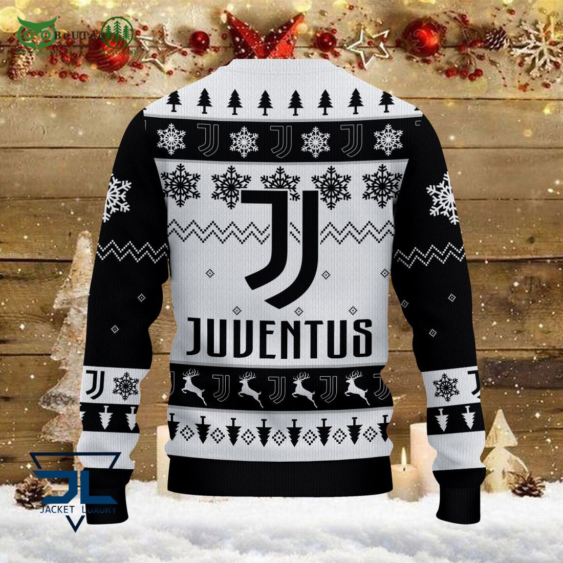 Juventus Team Football Lega Serie A Ugly Sweater