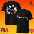 Playfest Bt21 Universtar Star Walk Baseball T-shirt