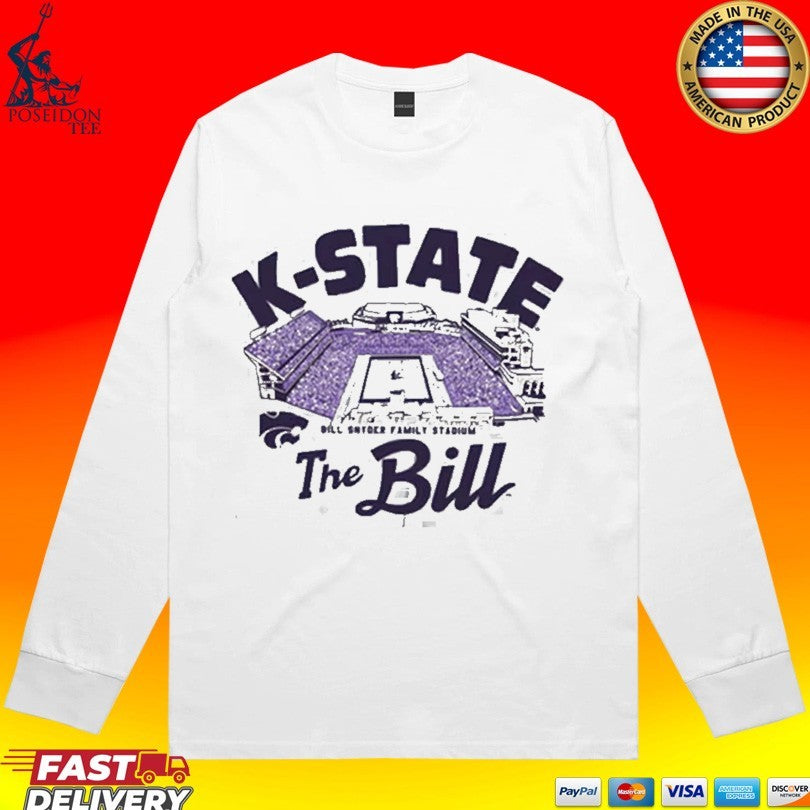 K-State Wildcats Bill Snyder Family Stadium Rally The Bill T-shirt