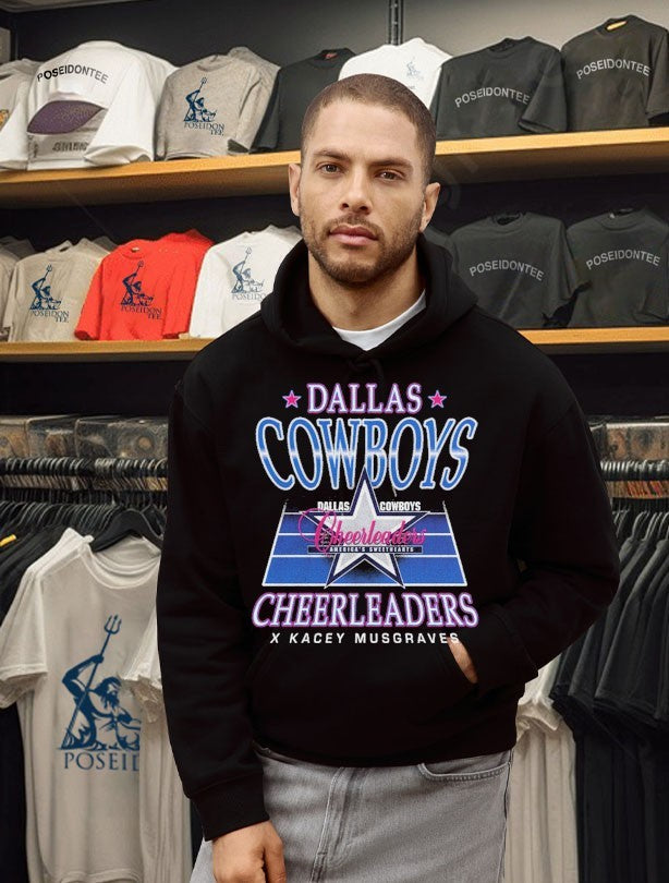 Kacey Musgraves Dallas Cowboys Cheerleaders X Km Cheerleader Star T-shirt