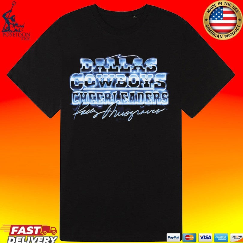 Kacey Musgraves Dallas Cowboys Cheerleaders X Km Chrome T-shirt
