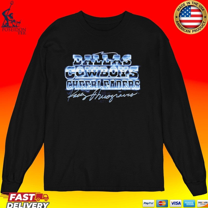 Kacey Musgraves Dallas Cowboys Cheerleaders X Km Chrome T-shirt