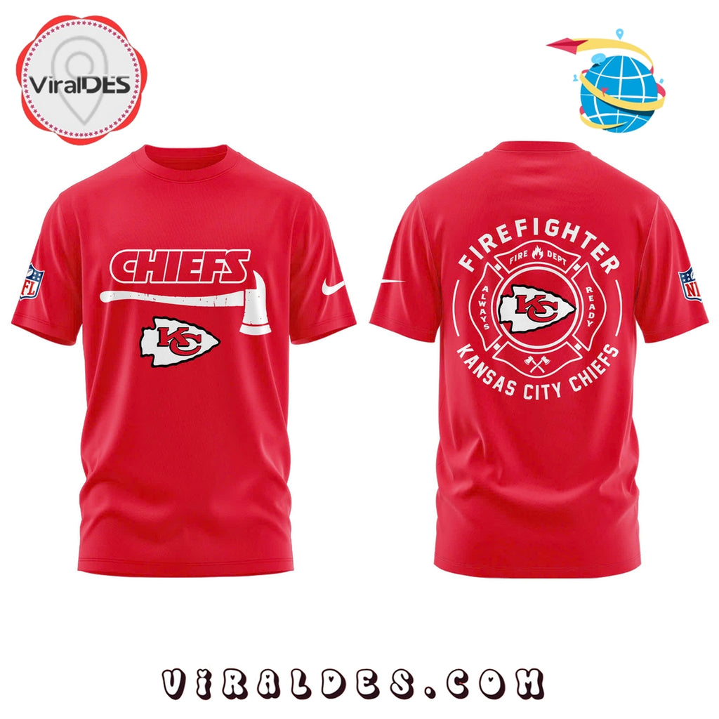 Kansas City Chiefs Firefighter Application 2025 Hoodie