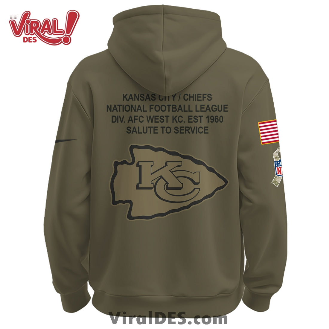Kansas City Chiefs Salute To Service Limited Edition Shirt