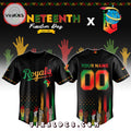 Kansas City Royals Custom MLB Juneteenth Baseball Jersey