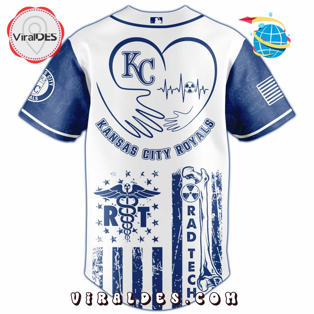 Kansas City Royals MLB x Radiology Tech Night 2025 Jersey